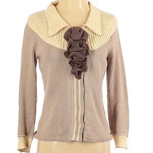 Anthropologie Violet Sweater with Collar